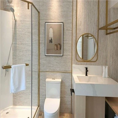 নমনীয় টালি Travertine টালি আউটডোর